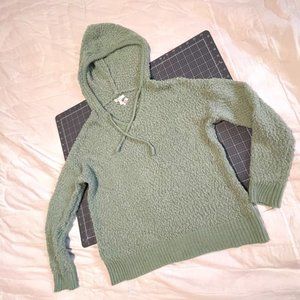 Maurices Hoodie Sweater Size Small Beautiful Dusty Sage Color